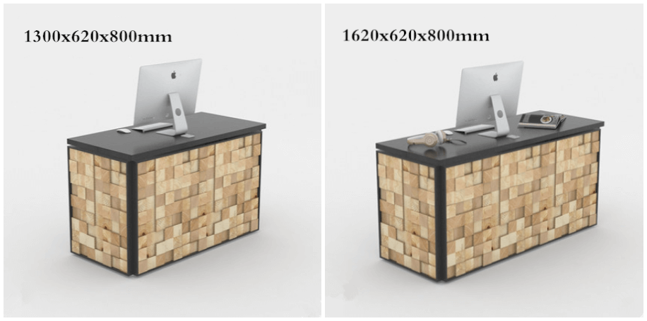solid wood desk