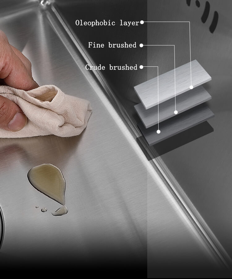 stainless steel sink