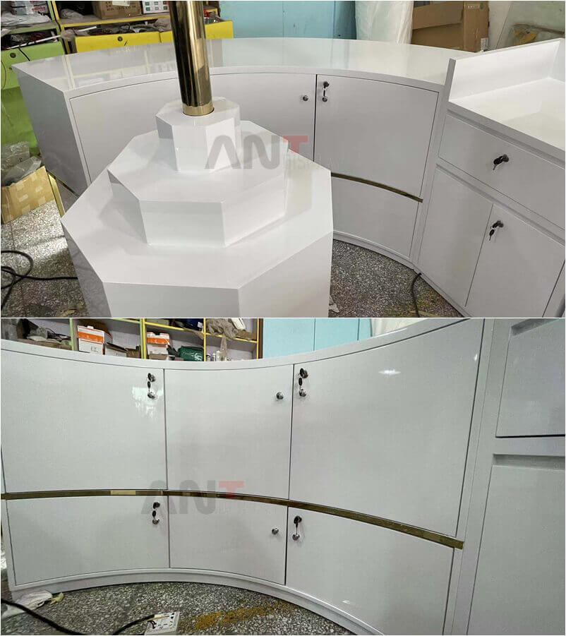 perfume kiosk