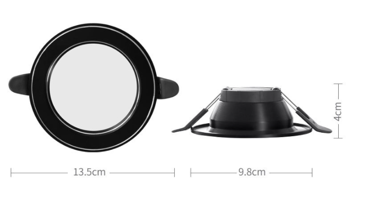 led light dimensions