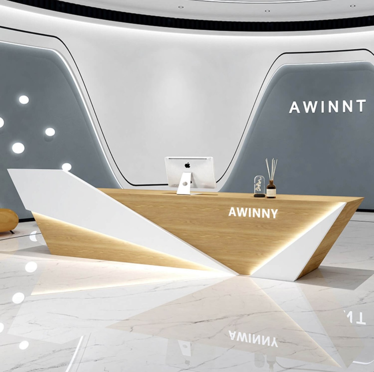 reception desk