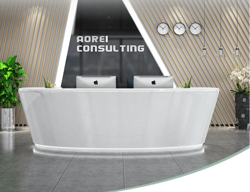 reception desk