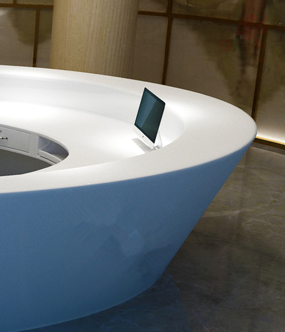 reception desk