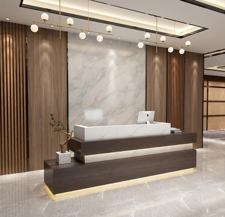 reception desk