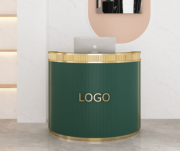 salon reception desk