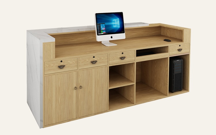 solid wood decoration counter