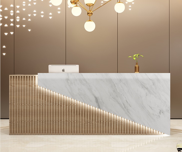 retail reception table