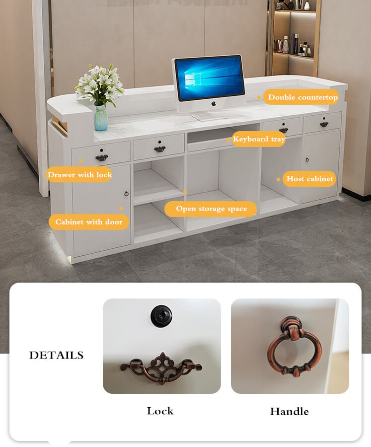 reception table