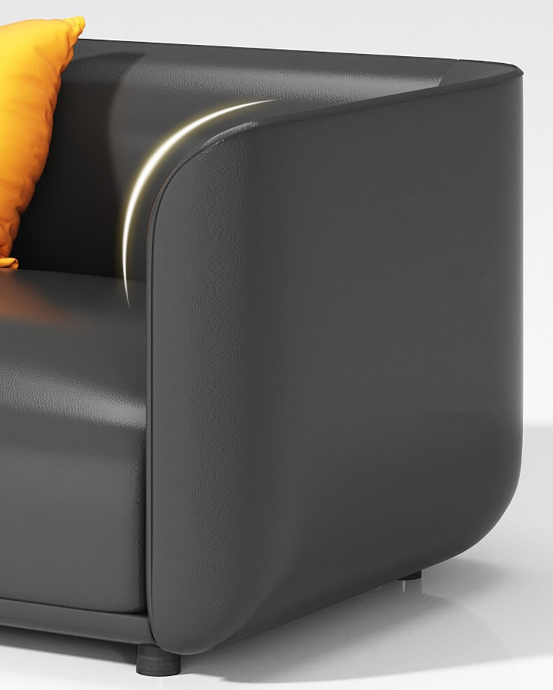 curved sofa