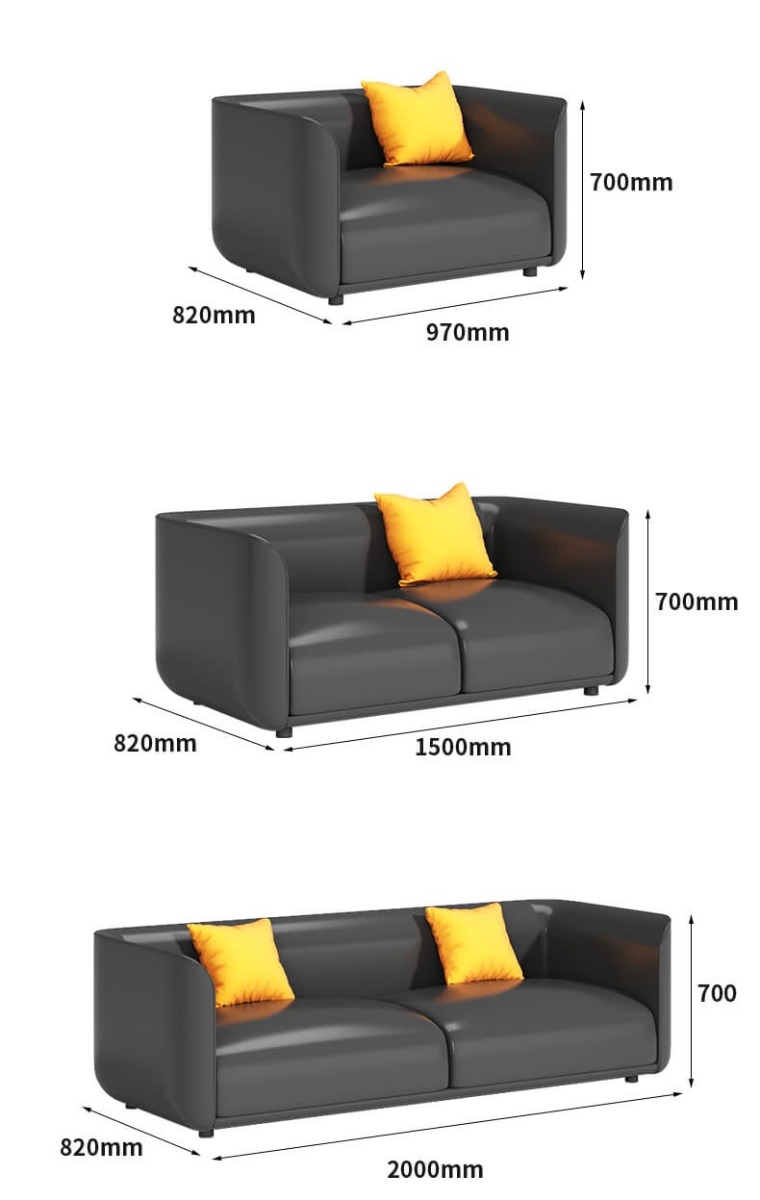 sofa chair dimensions