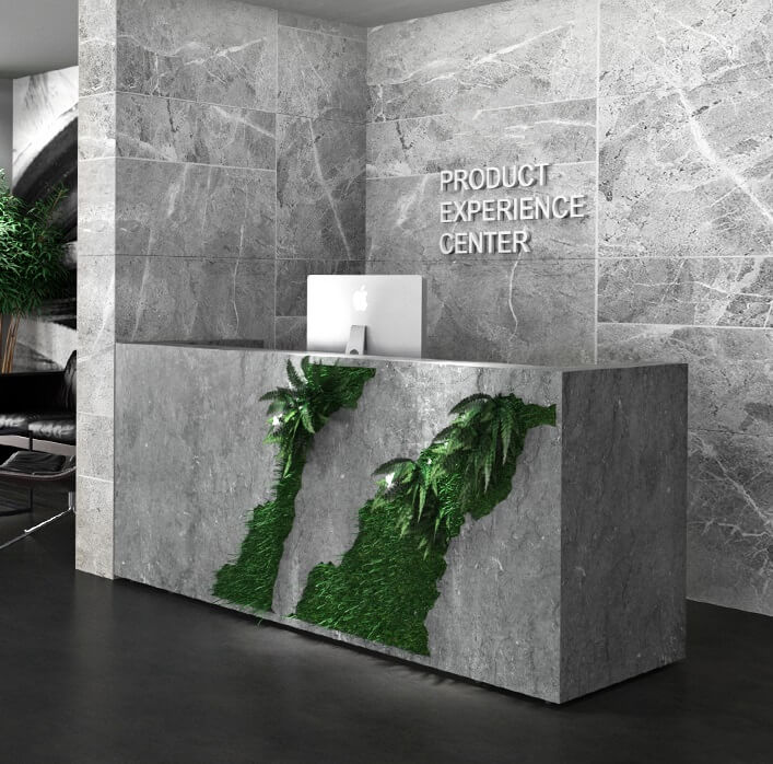 reception desk