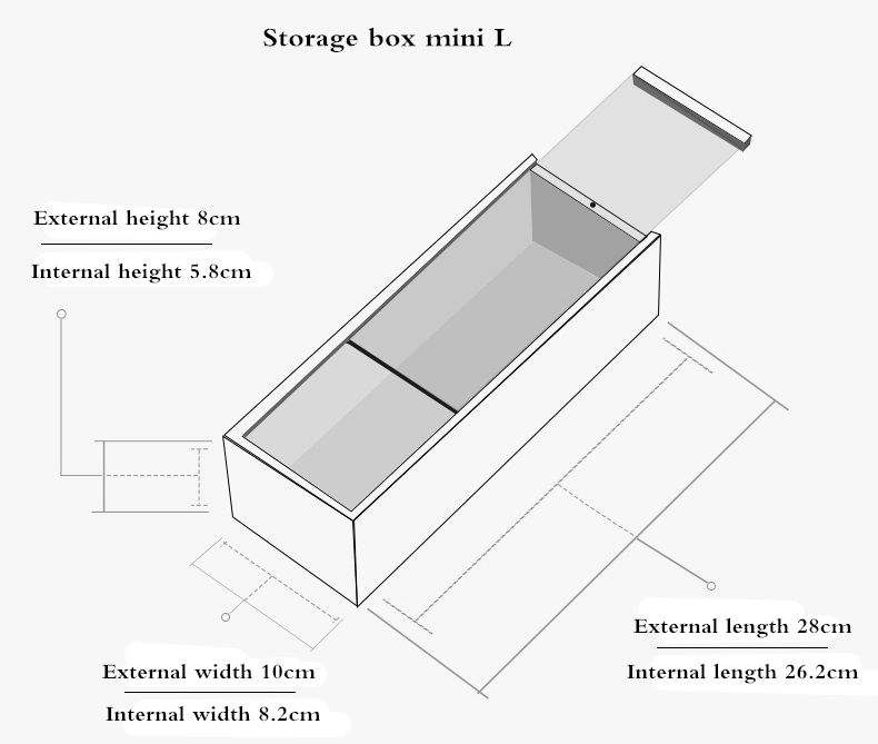 wood storage box