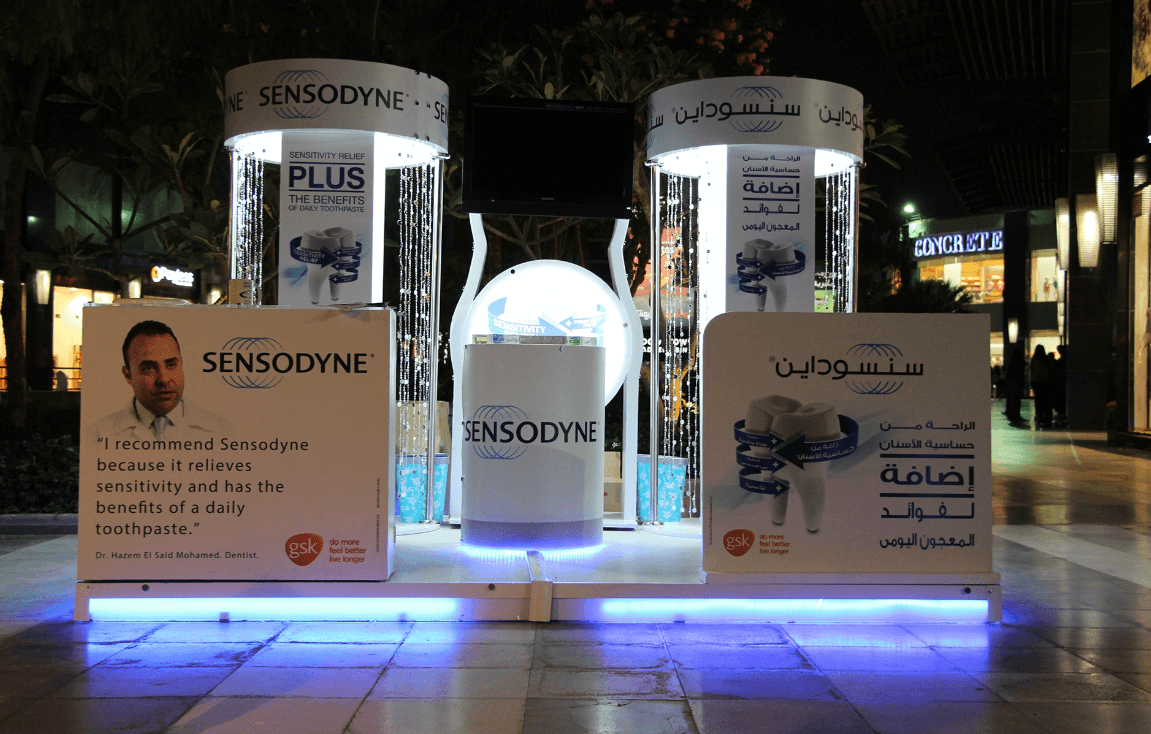 teeth whitening kiosk