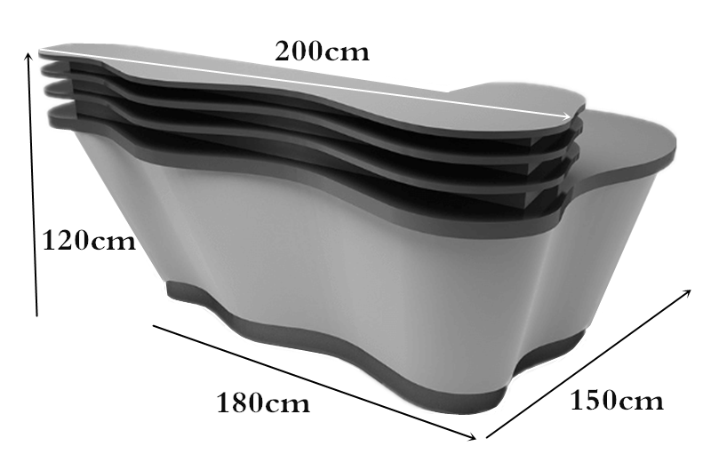 unique reception desk