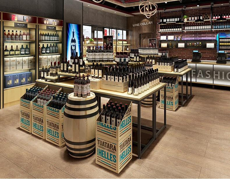 WINE SHOP CABINET