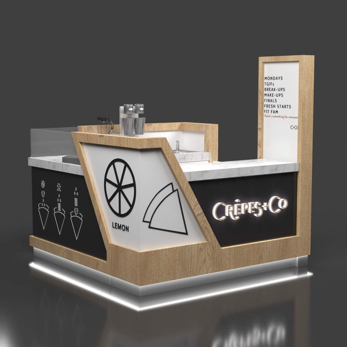 crepe kiosk