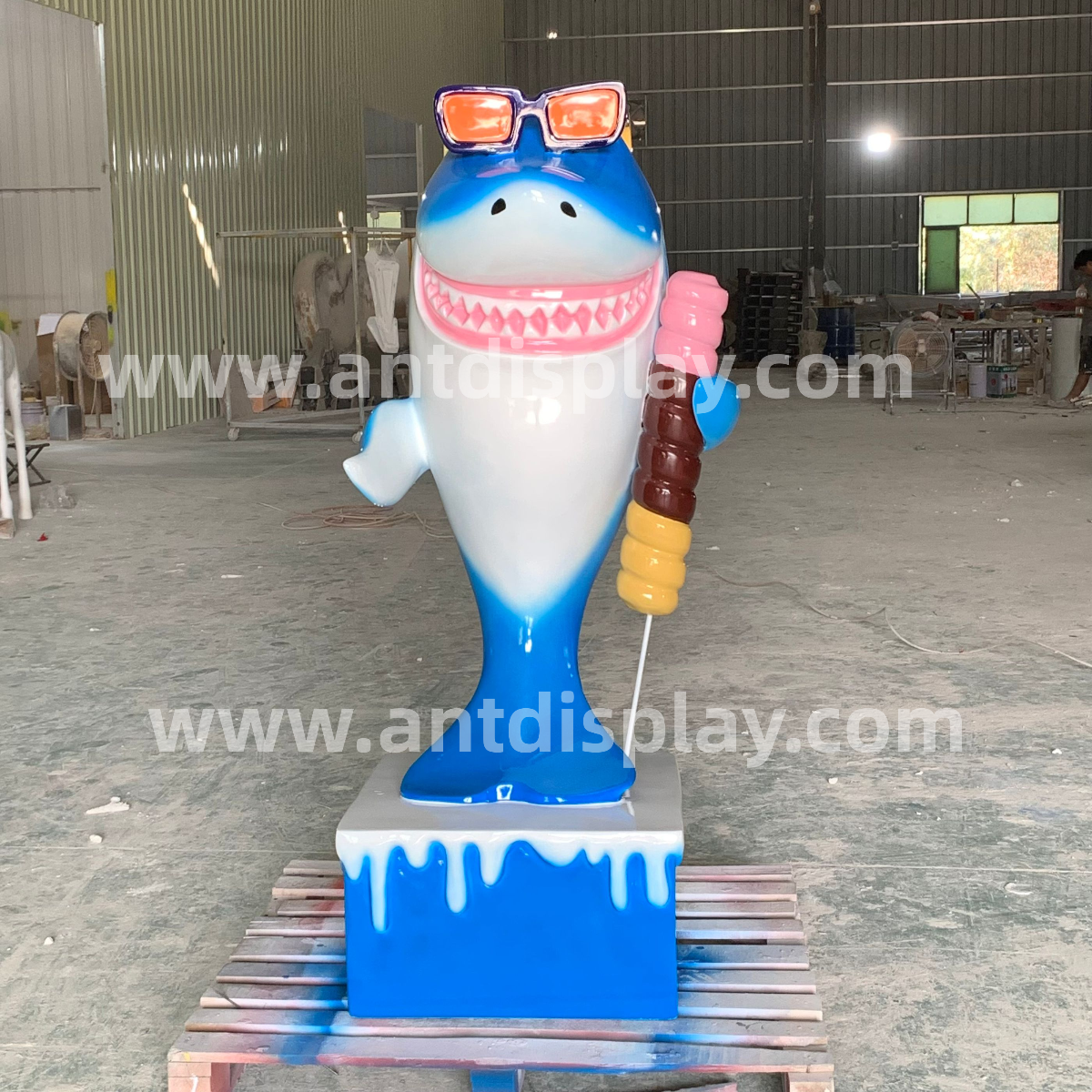 fiberglass display