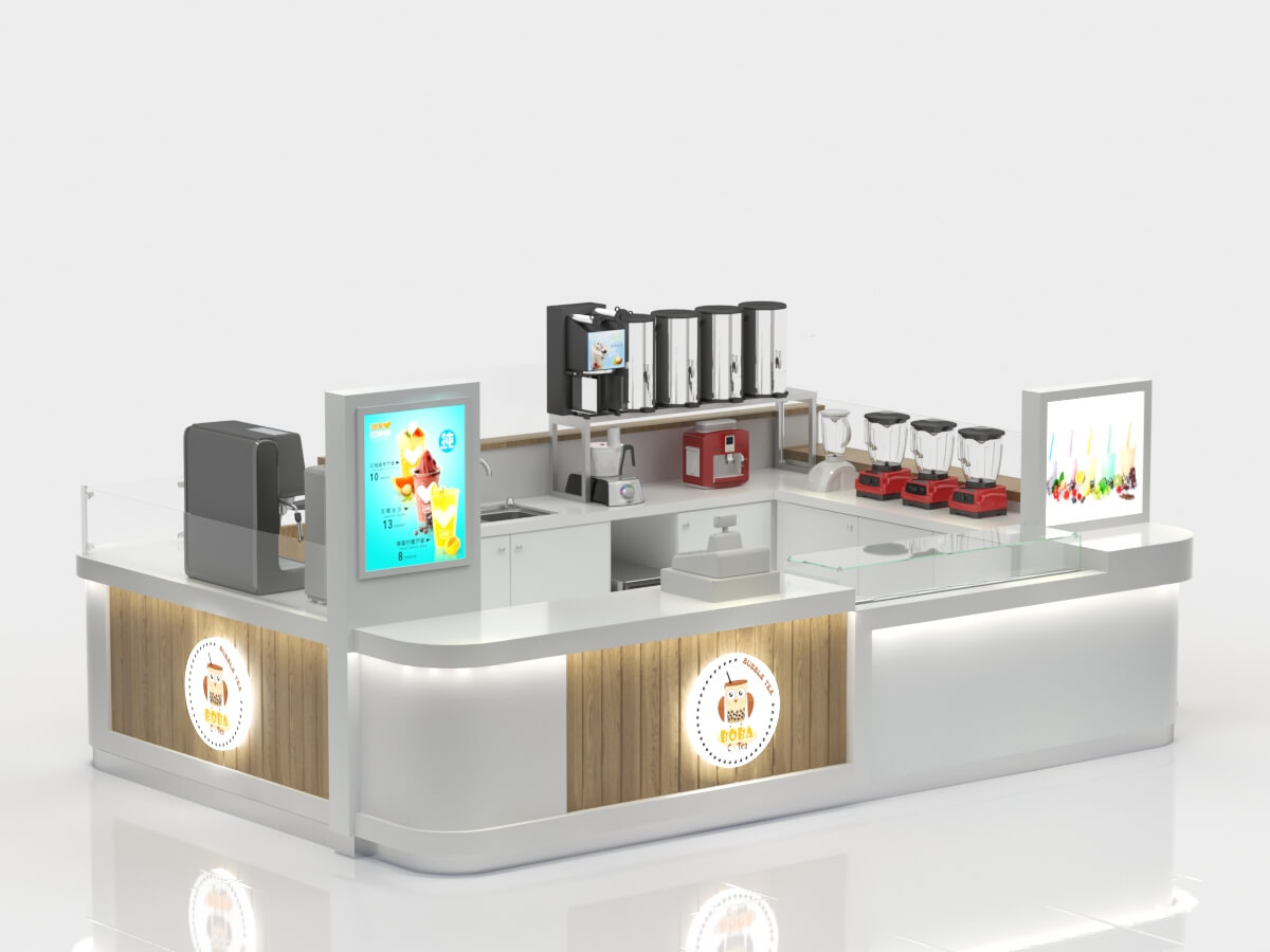 bubble tea kiosk 