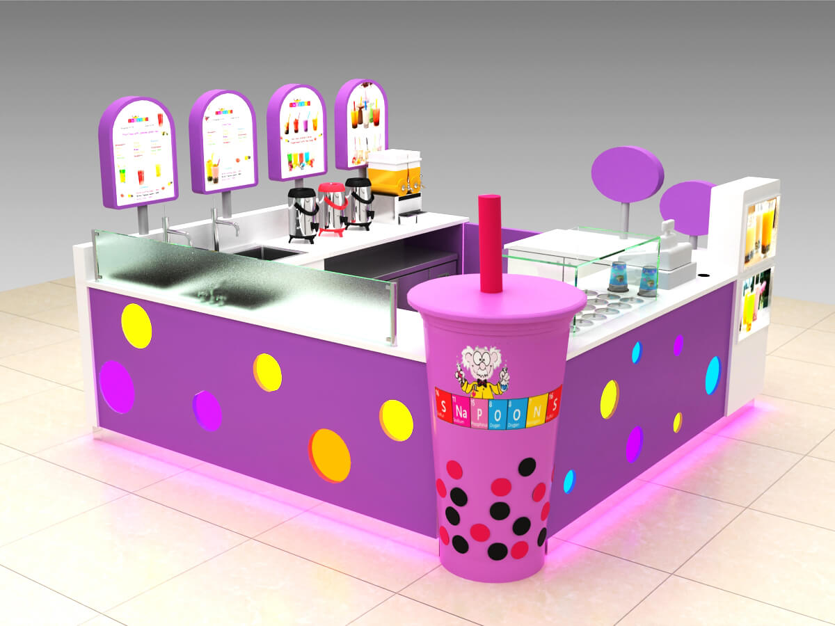 mall juice kiosk 