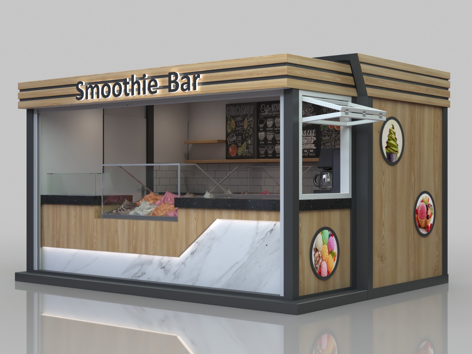 outdoor kiosk