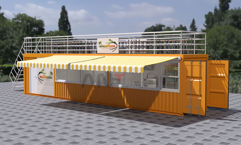 container restaurant