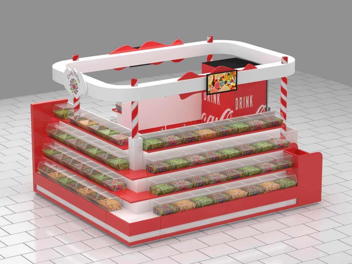 nuts display booth 