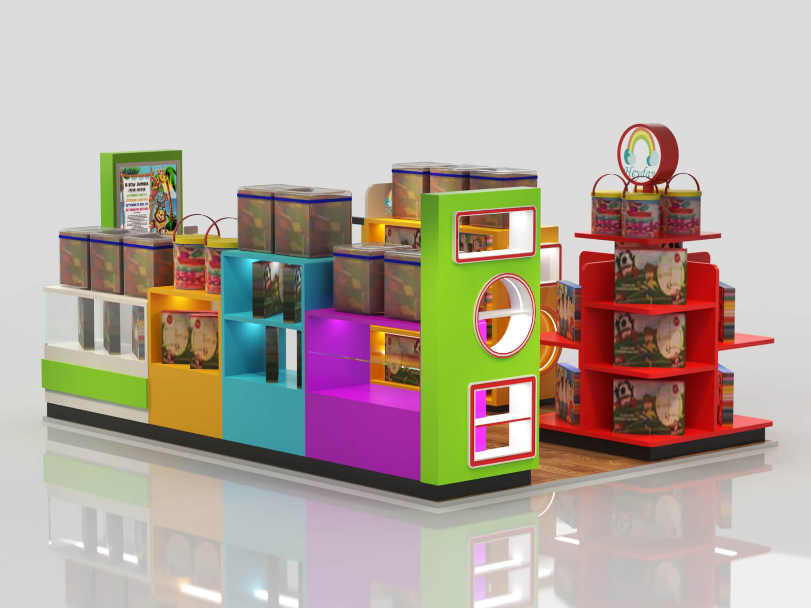 toys display cabinet 