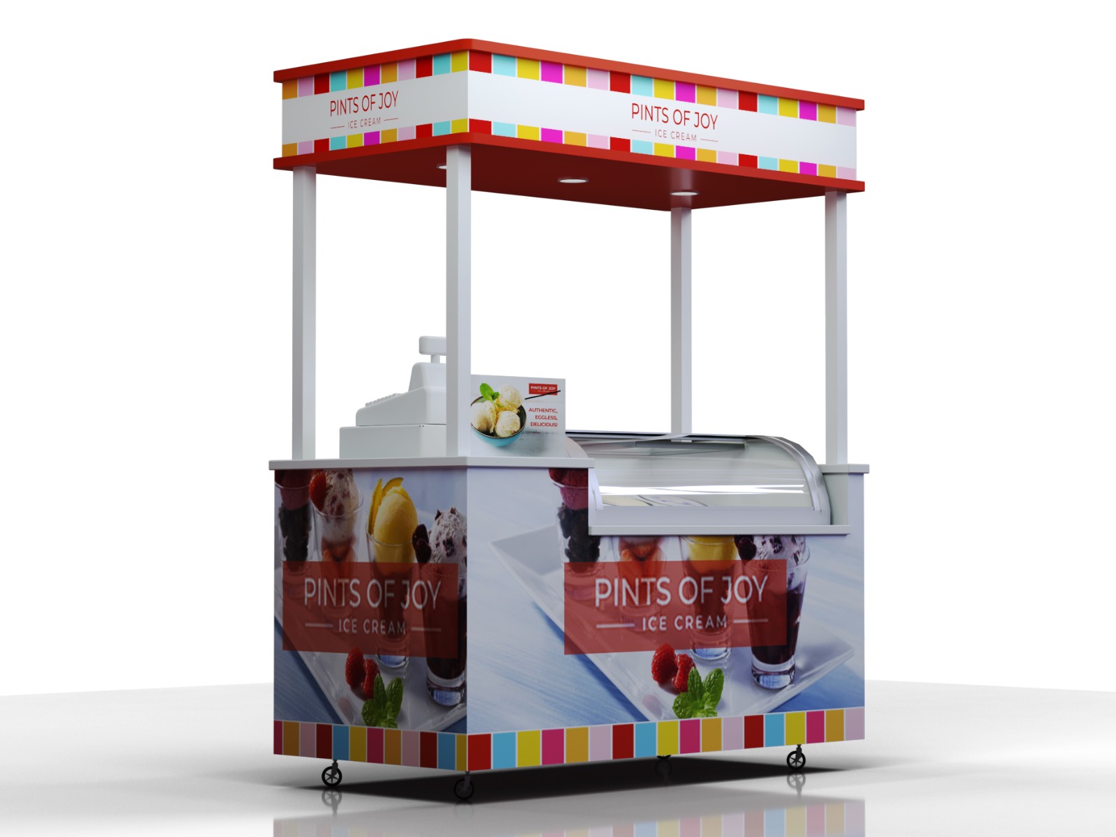 ice cream cart