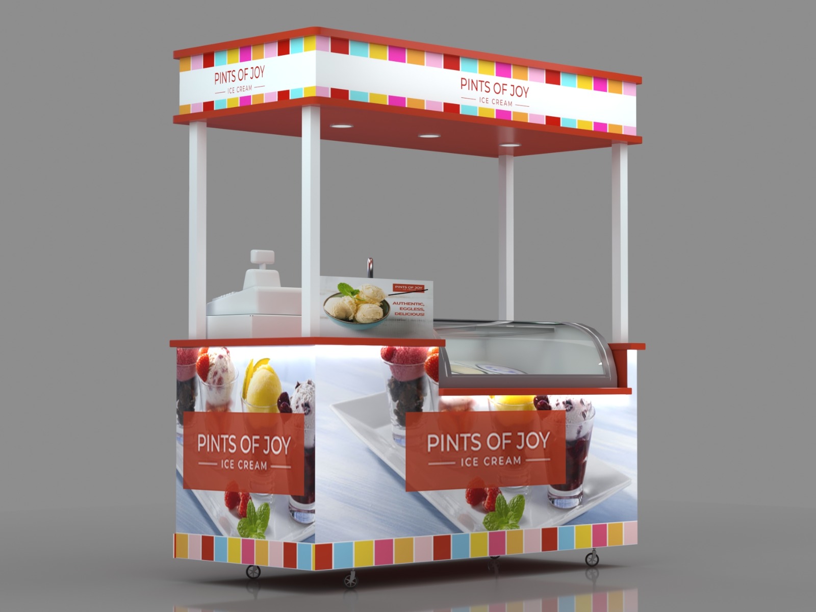 ice cream cart