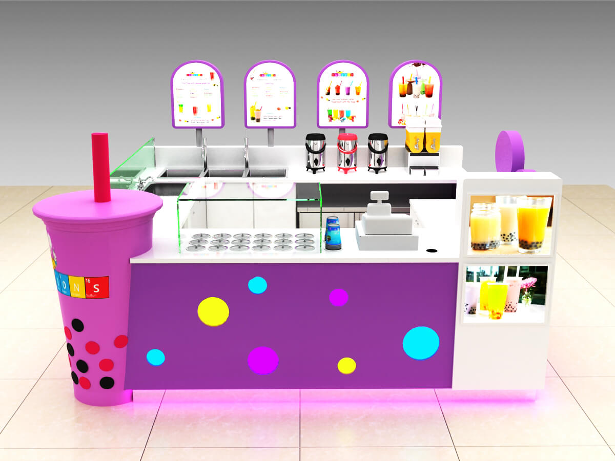 bubble tea booth 