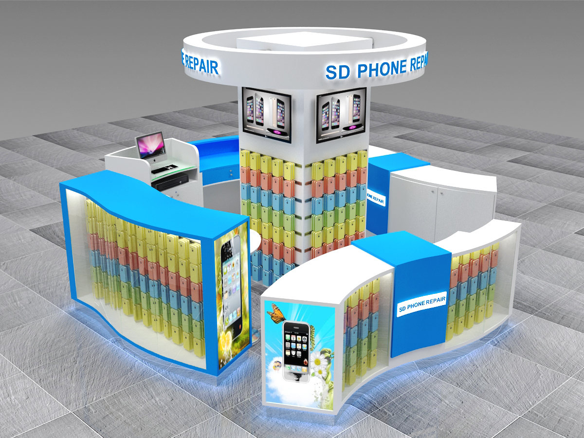 phone accessory kiosk