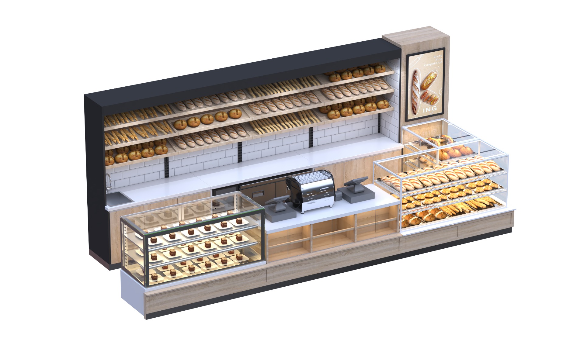 bakery counter