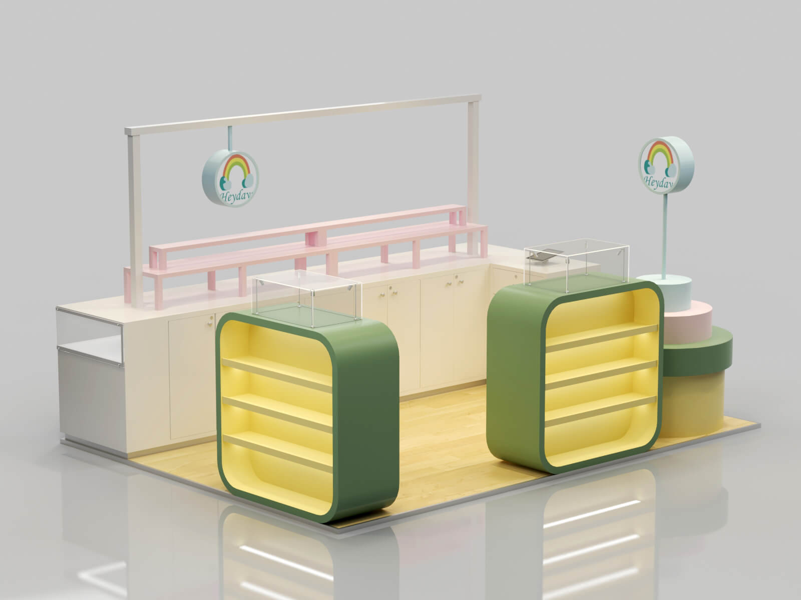 toys display kiosk 