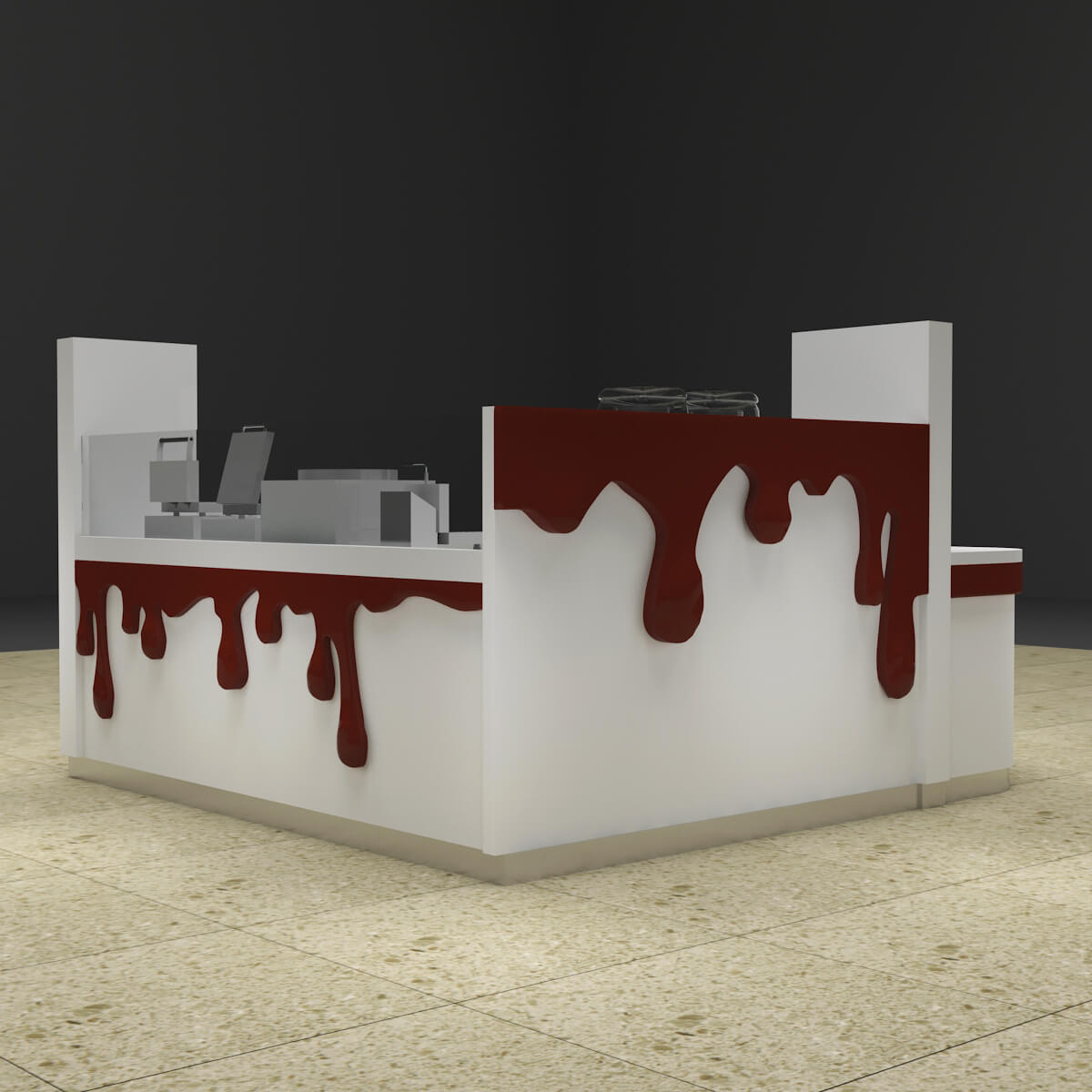 dessert kiosk