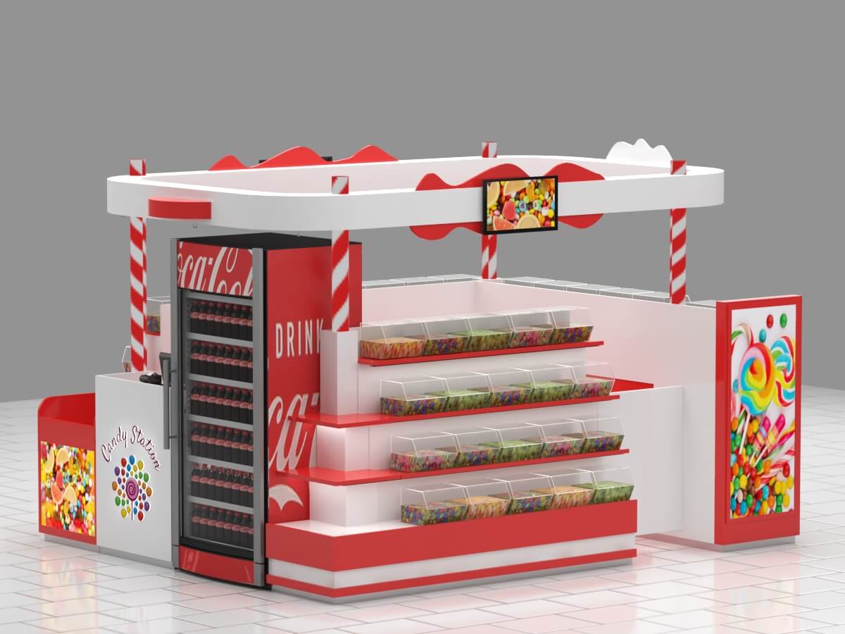 candy display booth 