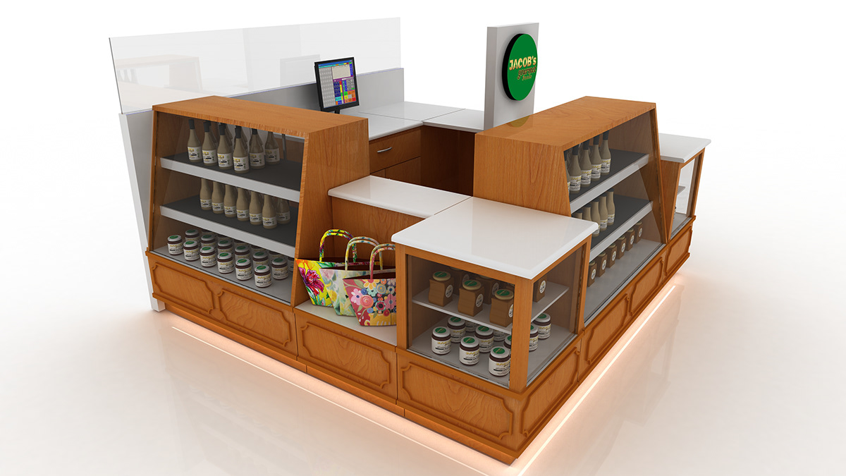New Custom Food Booth
