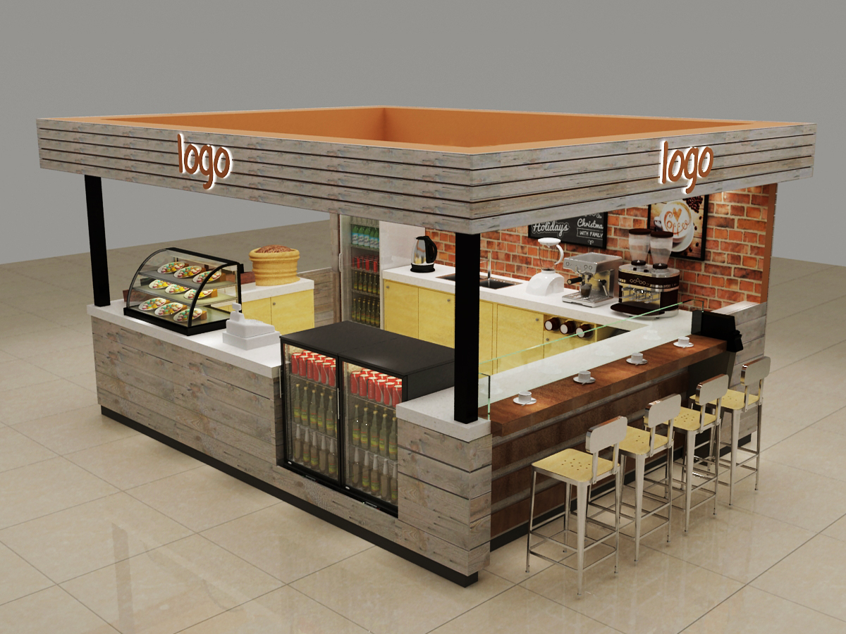 fast food display