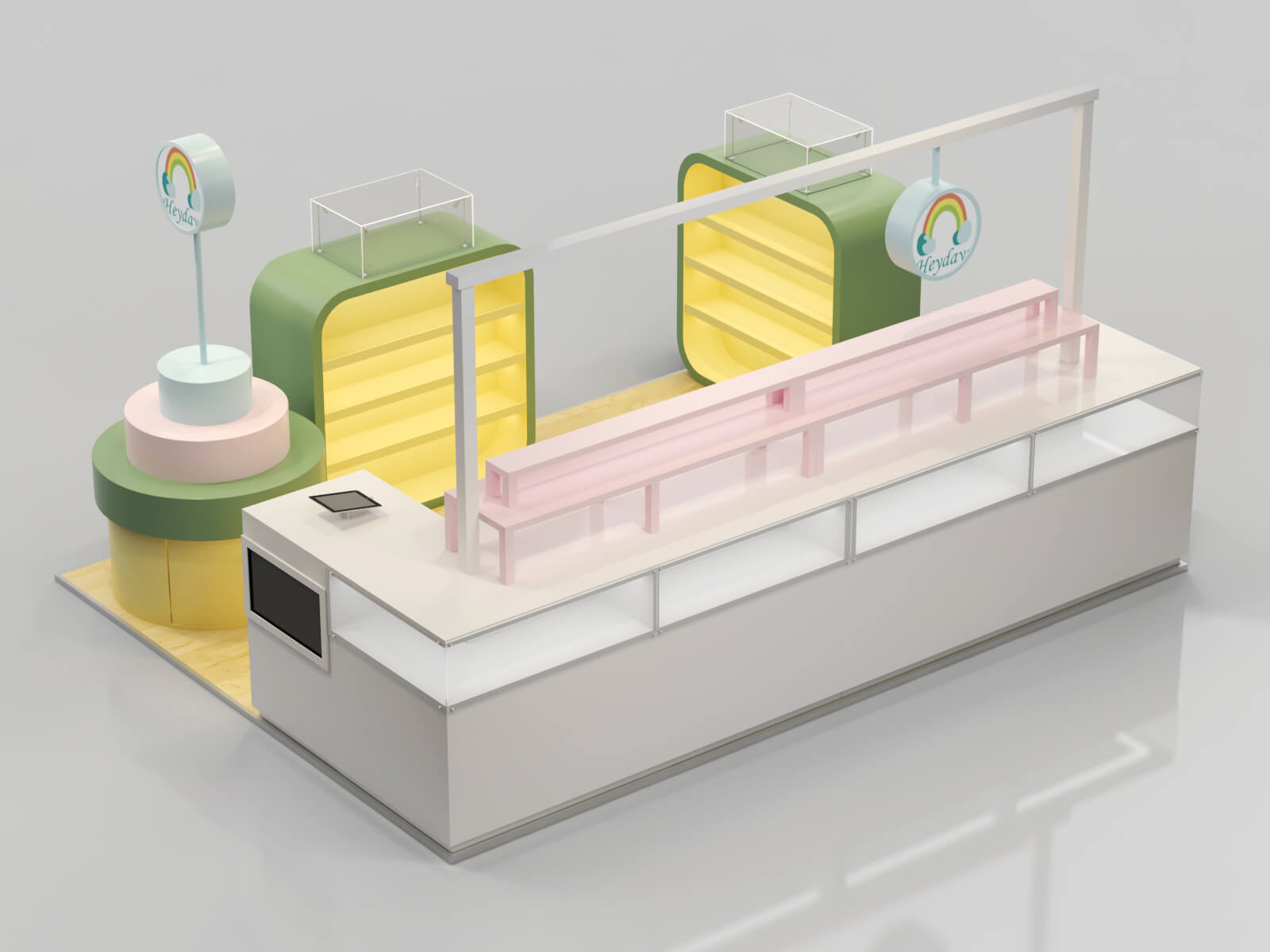 toys display counter 