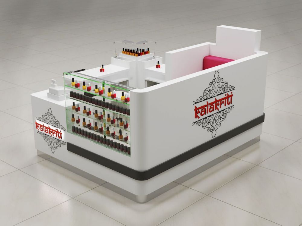 mini manicure kiosk