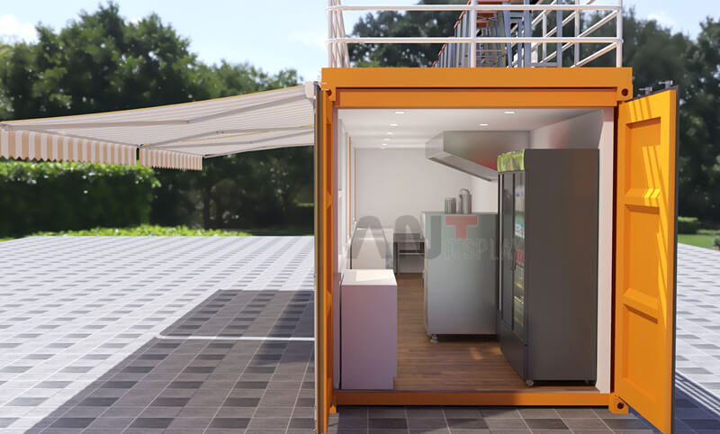 container shop design