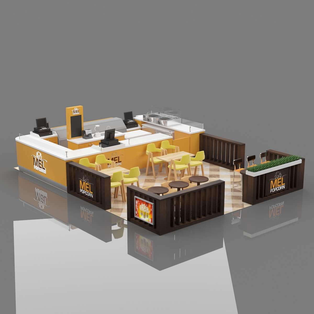 snack food counter 