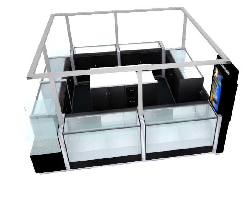 jewelry kiosk for sale 