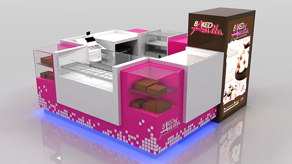 Baked Cookie Retail Kiosk