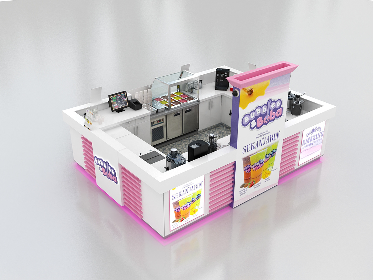 bubble tea kiosk 