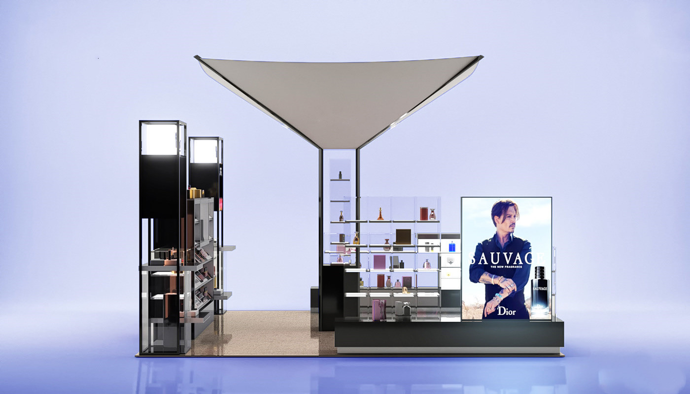 makeup display stand 