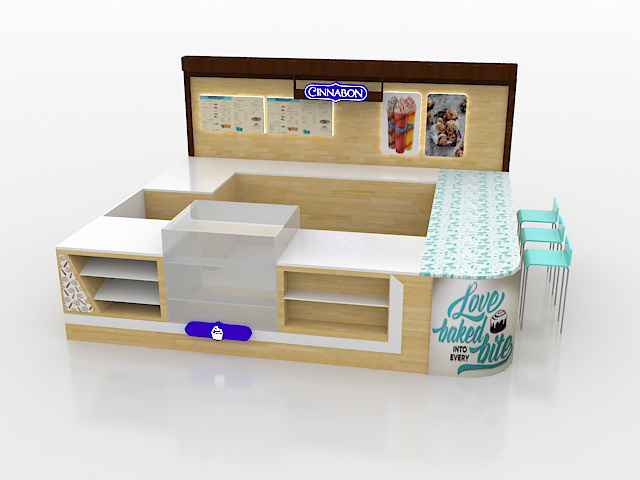 Fancy Bakery Kiosk 