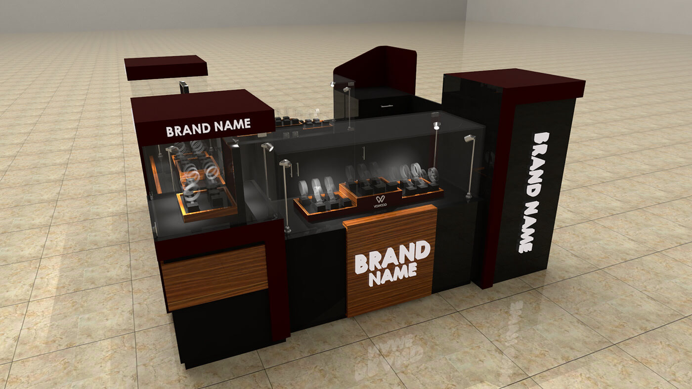 watch retail kiosk