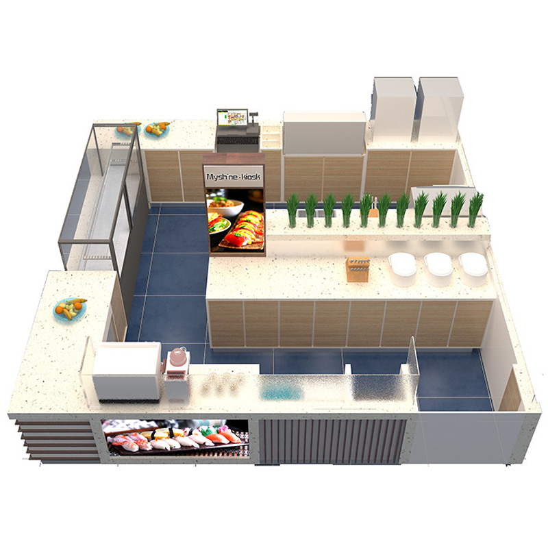 Sushi kiosk fast food kiosk