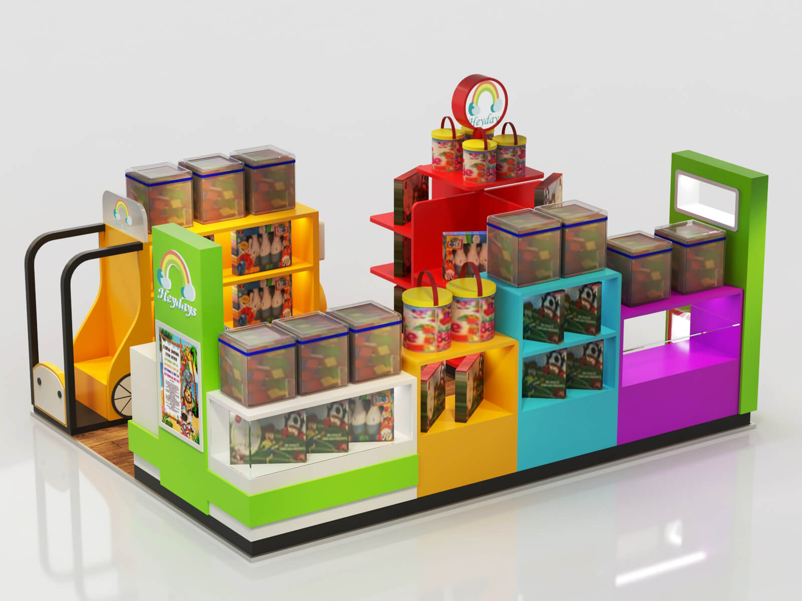 toys display kiosk 