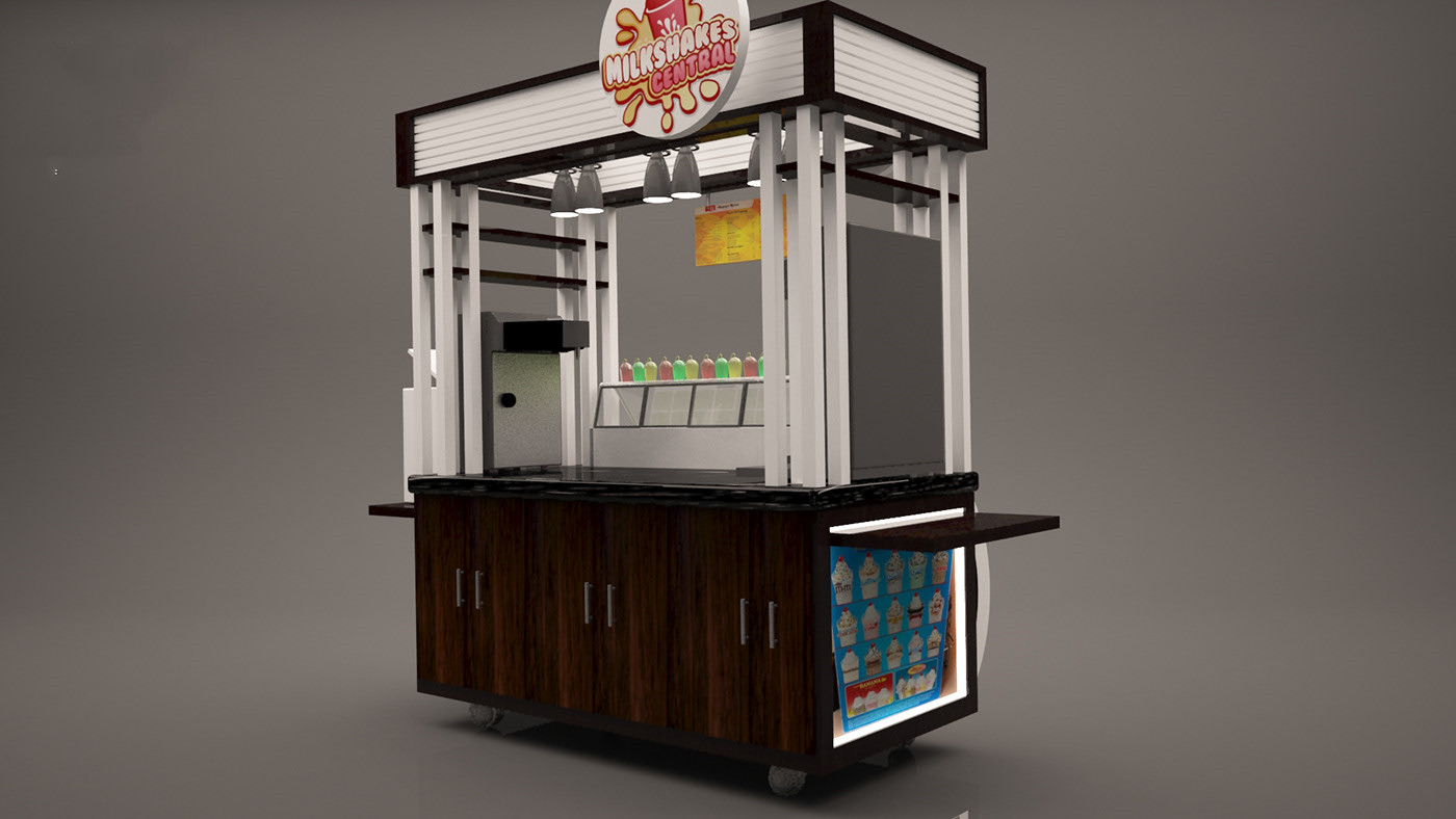 Milkshake Food Cart
